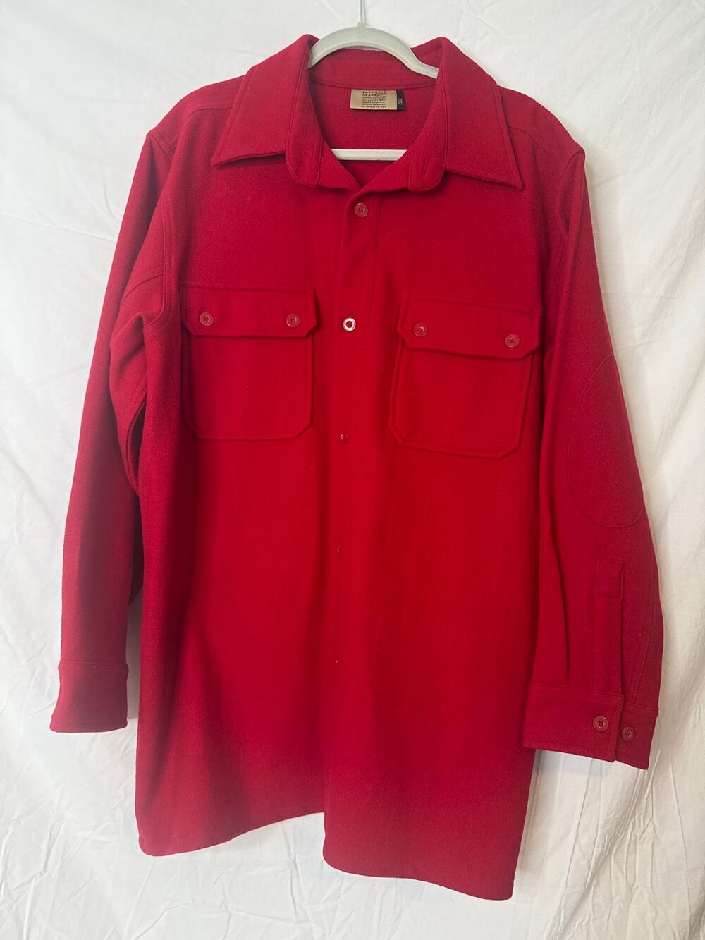 Red Wool Adult Large Boy Scouts of America Coat